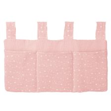 Θήκη Οργάνωσης για παρκοκρέβατο Italbaby MUSLIN Pink Lady