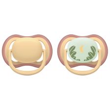 Ορθοδοντικές πιπίλες Philips Avent Ultra Air Day and Night, με κουτί αποστείρωσης, 2 τεμαχίων.