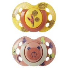 Ορθοδοντικές πιπίλες Tommee Tippee Fun Friends, 6-36 μηνών, 2 τεμαχίων.
