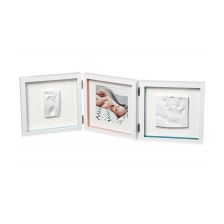 Αποτύπωμα και φωτογραφία Baby Art My baby style 2, λευκή κορνίζα