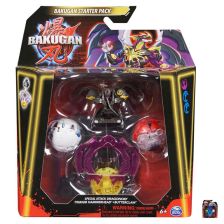 Σετ παιχνιδιού Spin Master Bakugan Starter Pack Special Attack, Bakugan μπάλες, κάρτες και αξεσουάρ.