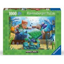 Παζλ Ravensburger Minecraft Mosaic, 1000 τεμαχίων.