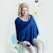 Κάλυμμα θηλασμόυ Lassig Μπλε