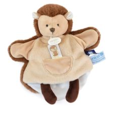 Γαντόκουκλα για κουκλοθέατρο Doudou UNICEF Σκαντζόχοιρος 25 εκατοστών, DC3989.