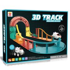 Τρισδιάστατη πίστα 2 σε 1 Raya Toys  3D Track Διαστημόπλοιο με φώτα