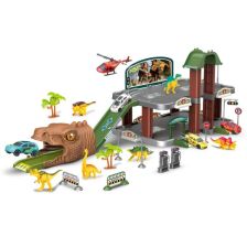 Παιδικό πάρκινγκ Raya Toys Δεινόσαυρος 62 τεμαχίων.