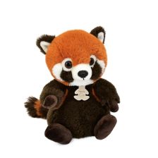 Λούτρινο παιχνίδι Doudou Histoire d'Ours Κόκκινο Panda 20 εκατοστών, HO3273.