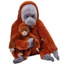 Λούτρινο παιχνίδι Wild Republic Ουρακοτάγκος μαμά και μωρό 24718 76 εκατοστών.