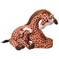 Λούτρινο παιχνίδι Wild Republic Καμηλοπάρδαλη μαμά και μωρό 24103 76 εκατοστών.