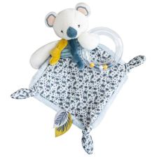 Λούτρινο παιχνίδι αγκαλιάς Doudou koala με κουδουνίστρα 22 εκατοστών, DC3666.