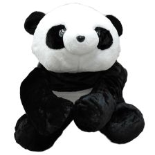 Λούτρινο Αρκουδάκι Raya Toys Panda, 105 εκατοστών.