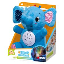 Λούτρινο φωτιστικό Ελεφαντάκι Raya Toys Sleep Soothers, με ήχους και φώτα.