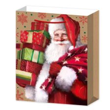 Σακούλα δώρου Raya Toys Άγιος Βασίλης, 40 εκατοστών.