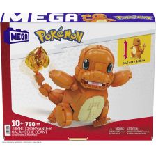 Κατασκευές Mattel Mega Construx Pokémon Jumbo Charmander, 750 τεμαχίων.