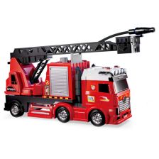 Πυροσβεστικό όχημα Raya Toys, με νερό, ήχο, φως και σκάλα.