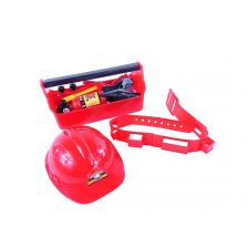 Σετ Πυροσβέστη σε βαλίτσα και κράνος Raya Toys.