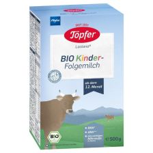 Μεταβατικό γάλα Topfer Lactana Bio Kinder 12+μηνών, 500 γραμμαρίων.