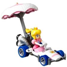Παιδικό παιχνίδι αυτοκίνητο Mattel Hot Wheels Mario Kart Princess Peach, 1:64.