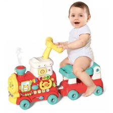 Περπατούρα ώθησης 5 σε 1 Raya Toys Μουσικό ατμοκίνητο τρένο.