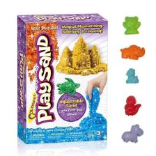 Κινητική άμμος Raya Toys PlaySand, με 5 σχήματα ζώων.