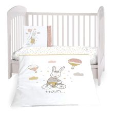 Σετ Κούνιας 3 τεμ. Kikka Boo 60/120 Rabbits in Love