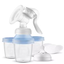 Θήλαστρο Χειρός Philips AVENT Natural Motion με δοχεία VIA