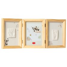 Κορνίζα για 2 βρεφικά αποτυπώματα και φωτογραφία Tiny Love Tiny Creations.