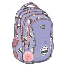 Σχολικό σακίδιο πλάτης St. Majewski St. Right Happy Panda, BP26, 39 εκατοστών.