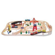 Σετ τρενάκι Melissa and Doug 132 τεμ 10701