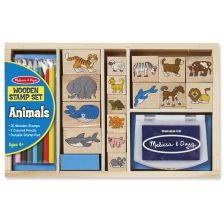 Σφραγίδες ξύλινες Melissa and Doug Ζώα13798