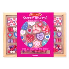 Κοσμήματα ξύλινα Melissa and Doug Καρδούλες 14175