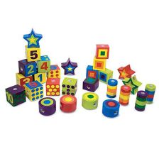 Σχήματα ξύλινα με αριθμούς Melissa and Doug 13775