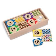 Πάζλ ξύλινο Melissa and Doug Αριθμοί 12542