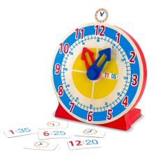 Ρολόι ξύλινο Melissa and Doug 14284