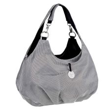 Τσάντα καροτσιού Lassig Gold Label Shoulder Metallik Silver LSB174139