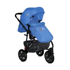 Καρότσι μωρού Lorelli MONZA 3 2σε1 Blue λάστιχα με αέρα 2015