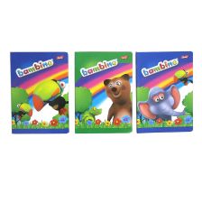 Τετράδιο А5 16φ.χρωματιστές στενές γραμμες Bambino Majewski