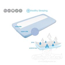 Κάλυμμα στρώματος με λάστιχο Baby Matex βαμβάκι 70/140 cm 0242 Λευκό
