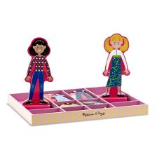Φίλες Αμπυ και Έμα με μαγνητικά ρούχα Melissa and Doug 14940
