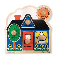 Παζλ ξύλινο  Melissa and Doug Γεωμετρικά σχήματα 12053