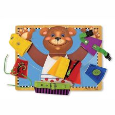 Ξύλινος πίνακας Melissa and Doug Βασικές ικανότητες13784