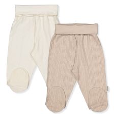 Βρεφικό παντελονάκι Bebetto Basic-25, 2 τεμαχίων, 0-6 μηνών, T3875.