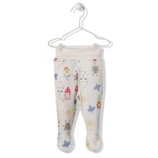 Βρεφικό παντελονάκι Bebetto Jolly Good Εκρού, 0-9 μηνών, T3064.