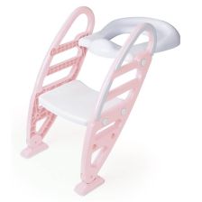 Κάθισμα τουαλέτας με σκάλα DOLU Pink 7250