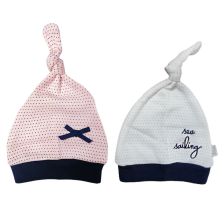 Σκουφάκι μωρού Bebetto OCEAN 2 τεμ. 0-6μ. T2099