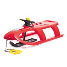 Έλκηθρο με τιμόνι Moni Bullet control Κόκκινο.