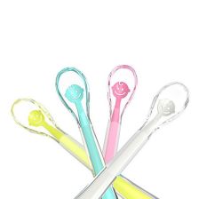 Κουτάλι σιλικόνης Babyono Baby Smile 1460