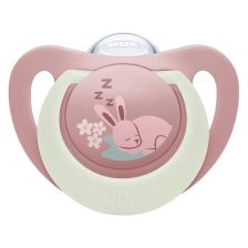 Πιπίλα σιλικόνης Nuk First Choice Night, 6-36 μηνών.