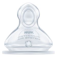 Θηλές σιλικόνης Nuk First Choice, Μέγεθος XL, 6+ μηνών, 2 τεμαχίων.