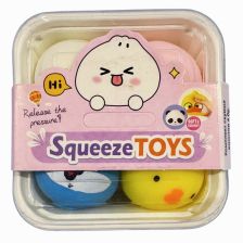 Squishy σιλικόνης Raya Toys Animals, 4 τεμαχίων.